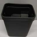 LALASTAR Countertop Compost Bin with Lid, Hanging Small Trash Can with Lid Under Sink for Kitchen, Food Waste Bin for Countertop, Mountable Garbage Can for Bathroom, RV, 5L/1.3 Gal, Black