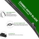 2 Factory Wiper Blades Replacement for 2003 2004 2005 2006 2007 2008 Benz C CLK Class 2002-2006 2007 2008 2009 A8 S8 Original Equipment Replacement Wiper Blade Set- 22"+22" (Set of 2) Top Lock