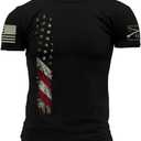 Grunt Style True Colors Men's T-Shirt (Large, Black)