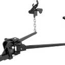 CURT 17300 Long Trunnion Bar Weight Distribution Hitch, Up to 6K, 2-Inch Shank (6k lbs. Capacity)