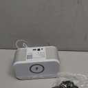 Bluetooth Alarm Clock Radio Bedroom Digital Dual Alarm Clock Bedroom Night Light Speaker App/Button Control FM Charge Snooze Adjustable Volume Dim 12/24H