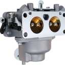 15004-0757 Carburetor Compatible with Kawasaki 15003-7094 15004-1005 Carb with 49040-2075 Fuel Pump for Kawasaki FH680D FH721D FH721V FH770D FX730V FX751V FX801V Engine Lawn Mower
