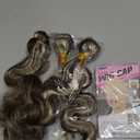 Highlight Bundles P4/613 Body Wave Human Hair Bundles Brazilian Virgin Hair 3 Bundles 14 16 18 Inch Two Tone Brown Mixed With Blonde Bundles Ombre Bundles Human Hair Extensions 300g