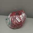 SlowTon Dog Winter Coat - Fuzzy Pullover Pajamas, Soft Fleece Windproof Cold Weather Dog Jacket Cozy Onesie Jumpsuit Outfit 4 Legged Clothes with Leash Hole for Large Medium Small Dogs (Red, 2XL) (XXL (Back: 23.6"))