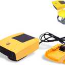 Portable Car Heater 2 in 1 Fast Heating Cooling Fan with Battery Adapter Compatible with Dewalt 18V/20V