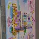 Beach House Building Sets, Seaside Villa House Building Toys Compatible with Lego Friends Sets for Girls Age 8-12, Creative Holiday Cottage Building Kit, Gift for Christmas, Valentine's Day, Party