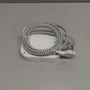 Cruise Essentials 2025,One Beat Travel Power Strip with USB C,Flat Plug Extension Cord with 3 Outlets 4 USB Ports(2 USB C),5 ft Desk Wall Outlet Extender,Non Surge Protector for Cruise,Dorm Room,ETL (White)