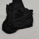 LILLUSORY Womens Casual Short Sleeve Spring Vacation T Shirt Dress 2026 Summer Bodycon Wrap Ruched Mini Sundress (Large, Black)