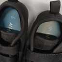 WHITIN Kids/Boys/Girls Wide Barefoot Shoes Minimalist Toe Box Zero Drop Sneakers Size 28 Little Walking Tennis Flexible Sports Gym Skate Road Running Black 30