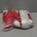 COOLJOY 4 Pack Plush Santa Hats, Christmas Santa Hats for Christmas Party, Adult size Xmas Holiday Hat for Unisex Kids Party Supplies