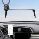 Car Phone Holder for Honda Civic 2016-2021 Accessories Apply to 5/7 Inch Touch Screen Fixed Clip Magnetic Cell Phone Mount Hands-Free 360 Degree Rotation
