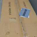 Himix 6 Tier Foldable Storage Shelves, Expandable Folding Bookshelf with Wheels, Changeable into 2 Shelf Units, Collapsible Adjustable Storage Rack Metal Shelves for Garage Kitchen, Basement, White