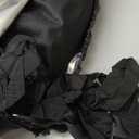 Utility Trailer Cover, 5 x 10 Utility Trailer Cover 600D Oxford Waterproof Windproof Heavy Duty Trailer Cover with Rear Ramp Gate, Fits Dump Trailer Tarp Fits 5 x 10FT (W x L)