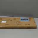 Hershii Closet Tension Shelf & Rod Expandable Metal Storage Rack Adjustable Organizer DIY Divider Separator for Cabinet Wardrobe Cupboard Kitchen Bathroom, Black, 29.4-46.25inches