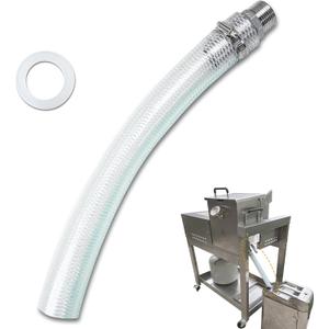 Fryer Drain Hose for Bayou Classic 700-602, Deep Commercial Fryer Drain Hose Fit for Bayou Classic 700-701, 700-725, 700-709, 700-704 Fryer Drain Hose for Bayou Classic 700-602, Deep Commercial Fryer Drain Hose Fit for Bayou Classic 700-701, 700-725, 700-709, 700-704