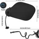 Cubicle Shade & Desk Shade Adjustable Cubicle Light Shield to Block Overhead Light & Glare Portable Office with Suction Cup Clamp for Laptop, Monitor or Outdoor Use