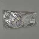 2-Pack Leak Proof Lid Replacement 40 oz, Only Fit for Stanley Quencher H2.0 Tumbler, Reusable Flip Straw Lid Top Cover for Stanley 40oz Cup Accessories, Replacement of Leaking Original Lids, Cream