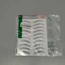 Molain 4D Hair-Like Eyebrow Tattoos Stickers 7 Sheets Waterproof Long-lasting Brow Tattoo Eyebrow Colors Transfers Arch Style Sticker Peel Off for Eyebrow Grooming Shaping Black