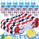 Hosuly 12 Pack 32 x 12 in Cooling Towels Bulk for Neck and Face Microfiber Ice Towel Sweat Towels Breathable Soft Chilly Towel Portable Cool Neck Rags for Sport Gym Workout