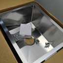 20x16 In Kitchen And Bar Sink- Stainless Steel Undermount Kitchen Sink Modern Single Bowl Drop In Bar Sink With Silicon Mat,Drain Strainer Set Compatibility With Various Kitchen & Bar Style, 20X16X9 Inches
