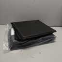 REEVAA Dog Car Seat Cover for Back Seat, Hard Bottom Dog Hammock, Pet Bed Extender for 2-4 Large/Medium Dogs, Ruff Waterproof Seat Protector, Rover Universal L Size for SUV Medium Truck, Black+Orange