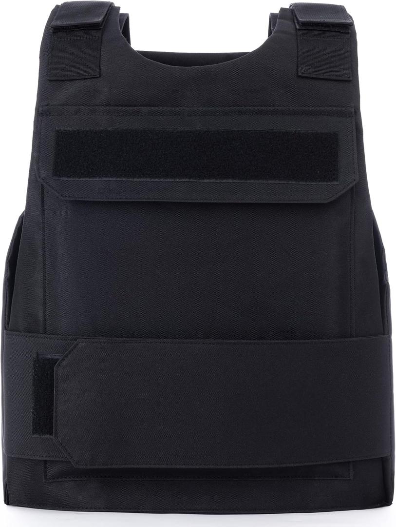 XIELIXIA Protective Vest Outdoor, Adjustable Lightweight Outdoor Vest, Security Fbi Airsoft Vest