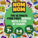 2 x DR DINGUS Nom Nom Card Game - 2-6 Players - Ages 7+ - 15 Minutes to Play - High Stakes Card Game - Party Game, Family Game Night, Kid and Adult