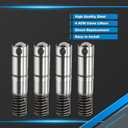 AFM DOD Valve Roller Lifters 4PCS Compatible with Escalade Suburban Yukon 4.3L 5.3L 6.0L 6.2L Replace 12645725 12571595 Active Fuel Management Lifter