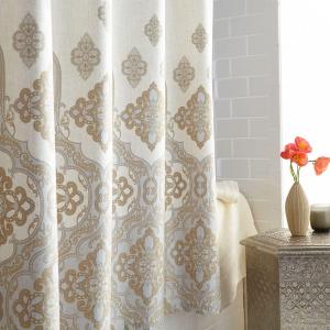 Hudson Waterproof Polyester Fabric Printed Shower Curtain Bathroom,Decorative Bathroom Curtains,54" W x 72" H Hudson Waterproof Polyester Fabric Printed Shower Curtain Bathroom,Decorative Bathroom Curtains,54" W x 72" H