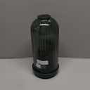 Toothbrush Holders with Cover, Drainage Rotating Electric Toothbrush Organizer, 3 Slots Tooth Brush Holder for Bathroom Counter, Green