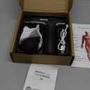 AYURA Massage Gun Deep Tissue, Muscle Massager Gun for Pain Relief, Percussion Massage Gun with 30 Speeds & 6 Heads, Portable Handheld Back Massage Gun for Athlets Men Women (Black)