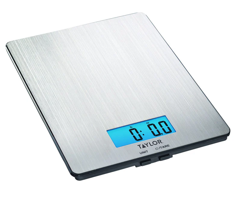 Taylor Kitchen 
Stainless Steel Digital Kitchen Scale