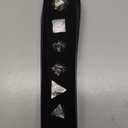 DNDND Rainbow Stripe DND Metal Dice Set,7 PCS Zinc Alloy with Gift Case for Dungeons and Dragons D&D (Rainbow)