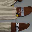 Anti Dirt Pants for Dogs Outdoor Dust-Proof Dog Pants Waterproof Boot Rain Boots with Suspender Anti-Slip Dog Paw Protector Shoes Adjustable Anti-Slip Boots for Walking Hiking (M)