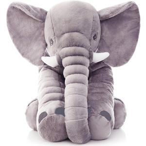 Ryttir 24 Inch Fuzzy Large Elephant Stuffed Animal, Soft Stuffed Elephants Plush Toy Newborn Gift, Funny Elephant Gifts for Baby Women Girls Boys