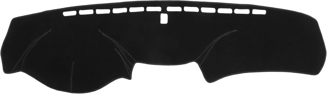 VekAuto Car Dashboard Cover Compatible for Honda Accord 2008-2013, Protective Polyester Black Center Console Interior Trim Dash Cover Mat Pad