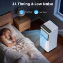 Antarctic Star 8000 BTU Portable Air Conditioner, 5-in-1 AC Unit