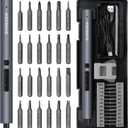 SHARDEN Mini Electric Screwdriver, 29 in 1 Small Electric Screw Driver Kit with 24 Magnetic Bits, Precision Cordless Repair Tool for Phone, Camera, Laptop, Watch