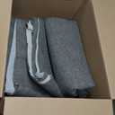 Non-Slip Rug Pads 8 x 10 ft, 100% Waterproof Extra Large Area Rugs Non Skid Rug Pad for All Floors and Finishes Durable Hardwood Floor Protective Felt Keeps Rugs in Place, Safe and Secure, Grey