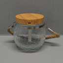 CHEFFS Home Bedroom Essential Oil Aromatherapy Humidifier 3D Glass Aroma Diffuser Color Changing Humidifier (Color : D, Size : 1)