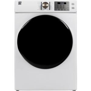 Kenmore 8.0 cu. ft. Front Load Electric Dryer with Wrinkle Guard & Accela Steam to Reduce Wrinkles, Static & Odors - Smart Sensor Drying - LED - ENERGY STAR Certified - White