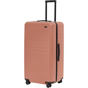 Away Large Trunk Luggage, 22 Inch Hardside Suitcase with Spinner Wheels, Lightweight & Durable, TSA Lock, Ideal for Long Trips, Clay Pink Away Large Trunk Luggage, 22 Inch Hardside Suitcase with Spinner Wheels, Lightweight & Durable, TSA Lock, Ideal for Long Trips, Clay Pink