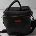 Mancro Breastmilk Cooler Bag with Ice Pack, Fits 6 Baby Bottles Up to 9 Ounce Insulated Bottle Bag, Breast Milk on The go Strap, for Nursing Mom Daycare, Black