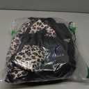 Tenot Cooler Backpack 33 Cans Backpack Coolers Insulated Leak Proof Soft Beach Cooler Bag for Men Women Ice Chest Backpack Camping Hiking Picnic Travel Cooler Lunch Backpack (Leopard Print)