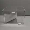 Ice Cream Cone Cabinet Enclosed 9 Holes Ice Cream Cone Holder Clear Waffle Cones Holder 9x12 - Cracked