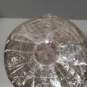 Smiry 54 Inch x 300 Feet Disposable Table Cover Roll, Khaki & White Plastic Table Cloth in Cut-to-Size Box with Slide Cutter, Waterproof Rectangle Tablecloths for Weddings, Banquets, Outdoor