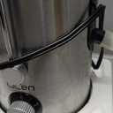 Qcen Juicer Machine, 800W Centrifugal Juicer Extractor with Wide Mouth 3 Feed Chute for Fruit Vegetable, Easy to Clean, Stainless Steel, BPA-free (Black)