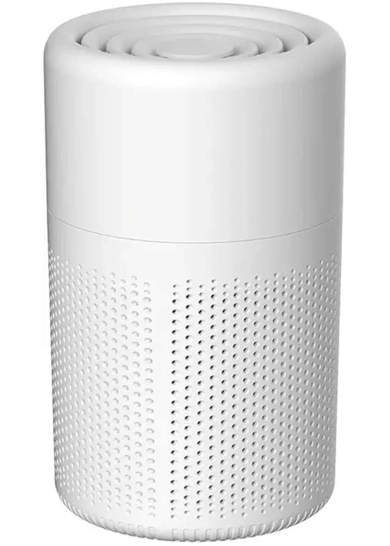 Filter Portable Purifier for home with USB Type C Cable，portabilitysmall air purifier，3-Stage Filtration System and Quiet Air Cleaner With Night Light，for Smokers Pollen Pets Dust Office，Aromatherapy