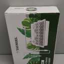 YAUNGEL Seed Starter Tray with Grow Light, Seed Starter Kit with Timing Controller Adjustable Brightness,80 Cells Seed Starter Tray for Indoor Planting with Humidity Domes Heightened Lids 2 Pack (Green)