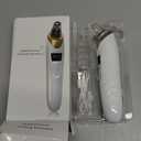 2026 Blackhead Remover Pore Vacuum,Facial Pore Cleaner-5 Suction Power,5 Probes,USB Rechargeable Blackhead Vacuum Kit Electric Acne Extractor Tool for Adult (Gold)